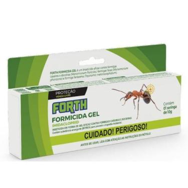 Imagem de Defensor Formicida Forth em Gel 10g Mata Formiga - Forth Jardim