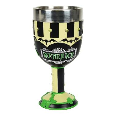 Imagem de Department 56 Taça de cálice decorativa Beetlejuice de 19 cm, multicolorida