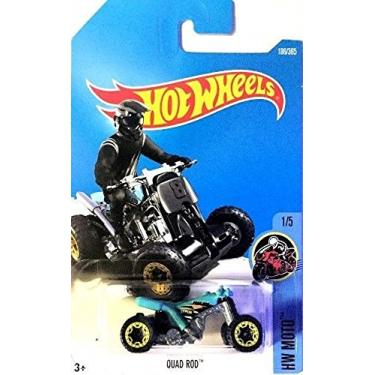 Imagem de Hot Wheels 2017 HW Moto Quad Rod (ATV) 186/365, Turquesa