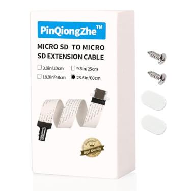 Imagem de PinQiongZhe Cabo de extensão de cartão micro SD para micro SD com suporte externo para impressoras 3D (60 cm)