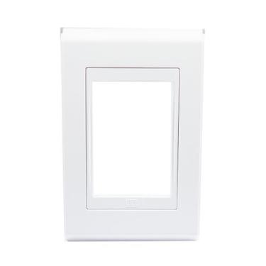 Imagem de Placa 4x2 3 Posicoes Refinatto Weg Branco