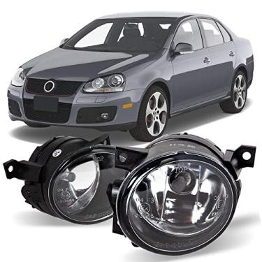Imagem de CPW Faróis de neblina compatíveis com Volkswagen [2006-2009 GTI] [2006 2007 2008 2009 2010 Jetta] faróis de neblina