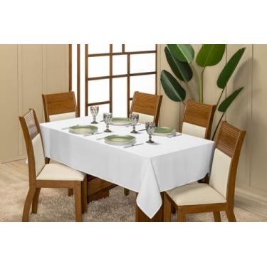 Imagem de Toalha De Mesa Oxford Retangular 6 Lugares 2,20 X 1,40 - Viver Bem Enx