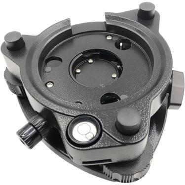 Imagem de Base niveladora com substituição preta do prumo óptico para estação total de exame