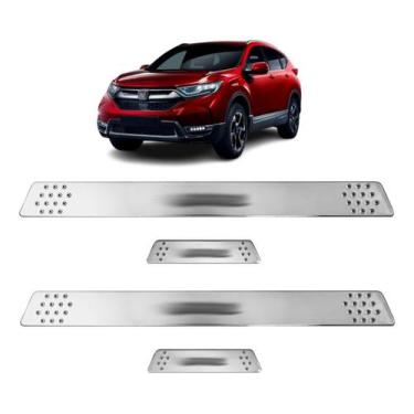 Imagem de Soleira para Porta Lateral Tuning Esportiva para carros 4 Portas (ABS)