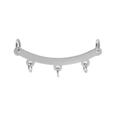 Imagem de Pingente Aço Canga para 3 pingentes 33x4mm - Convex