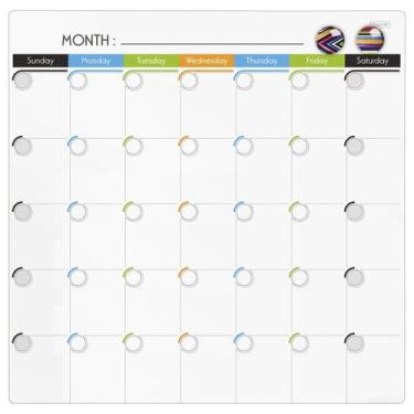 Imagem de Quad mag calendario 35x35cm un/1 - cores sortidas - tilibra