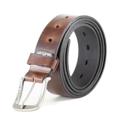 Imagem de Cinto Masculino Em Couro Natural Legitimo 4cm Largura - Use Young, Mar