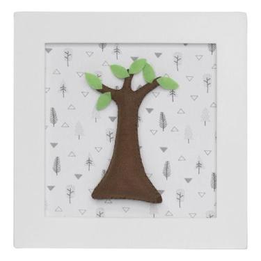 Imagem de Quadro Decorativo Árvore Quarto Bebê Infantil Menina Menino - Potinho 