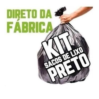 Imagem de Kit 6 Saco De Lixo 100L Alcool Gel 500Ml - Salix