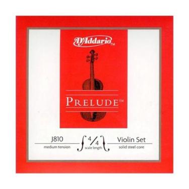 Imagem de Encordoamento Para Violino Prelude J8104/4M - D'addario