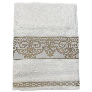 Imagem de Toalha de Rosto 100% Algodão (270gm²) - Dugu, Branco 