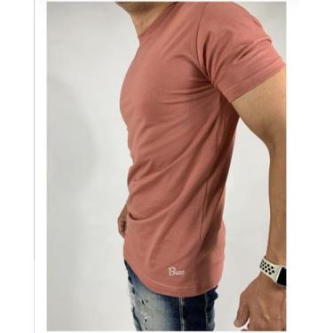Imagem de Camiseta Pima Masculina chocolate  - Buzz