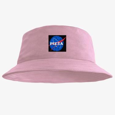 Imagem de Chapéu Bucket Hat Estampado Pizza - MP Moda Masculina, Único, Rosa