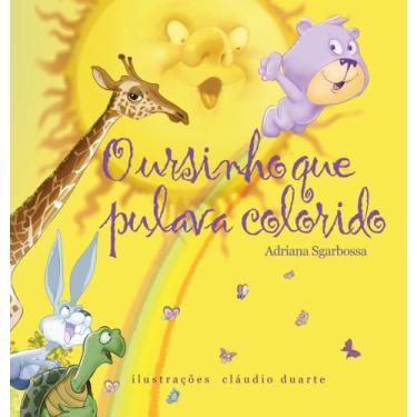 Imagem de Livro infantil: O ursinho que pulava colorido - Editora Meninas