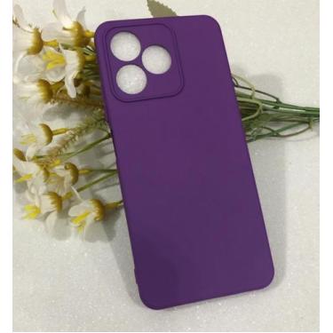 Imagem de Capa Capinha Case Realme Note 50/C53 Silicone Aveludado Protetora Colo