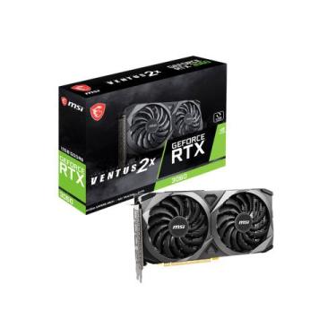 Imagem de Placa de Vídeo NVIDIA MSI GeForce RTX 3060 Ventus 12GB DDR6 192 Bits  