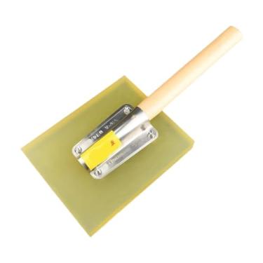 Imagem de XLWLLNJ Ferramenta de piso de borracha, ferramenta de aplainamento de azulejos, ferramenta de construção de telhas, pavimentação, M