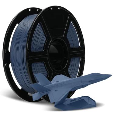 Imagem de FLASHFORGE Filamento PLA de fibra de carbono 1,75 mm azul marinheiro, filamento de impressora 3D reforçado 1 kg, filamento PLA-CF leve e de alta resistência, forte e fácil de imprimir