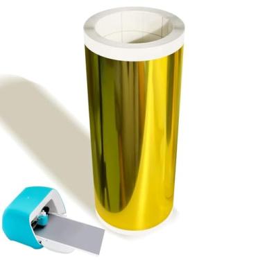 Imagem de Vinil inteligente permanente para máquina Cricut Joy, vinil YOFONE sem necessidade de tapete de corte (ouro cromado)