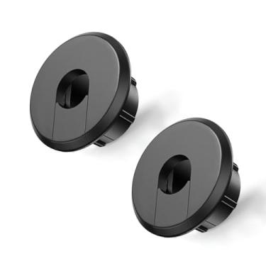 Imagem de FANRTE Buchas de alimentação de cabo com orifício de parede de 1,9 cm para kit de roteamento Starlink Alvenaria Ethernet, 2 peças de bucha de encaixe para roteador de cabo Starlink e adaptador