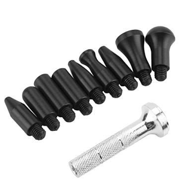 Imagem de Ferramentas de Toque para Baixo, Caneta para Reparo de Amassados com Cabeças de Borracha para Máquina de Lavar Geladeira e Corpo de Carro