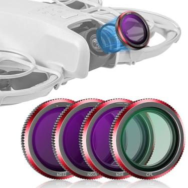Imagem de LICHIFIT NEO Filters CPL ND8 ND16 ND32 para drone DJI NEO com revestimento multicamadas de filtro de lente magnético de 4 peças
