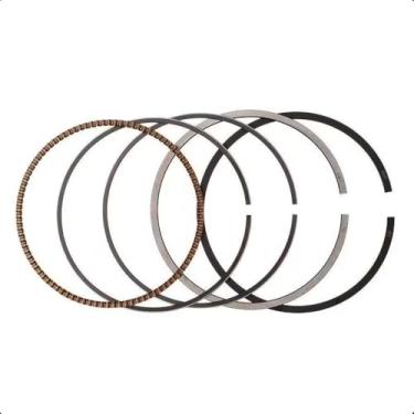 Imagem de Jogo Anel Pistão Metal Leve Saa8292.25 Mtr 125cc Cg Nxr Bros