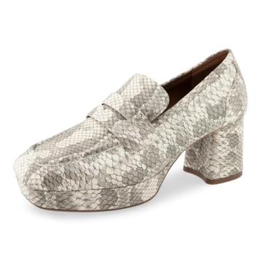 Imagem de Aerosoles Mocassim feminino Cavour, Estampa de cobra Roccia, 40