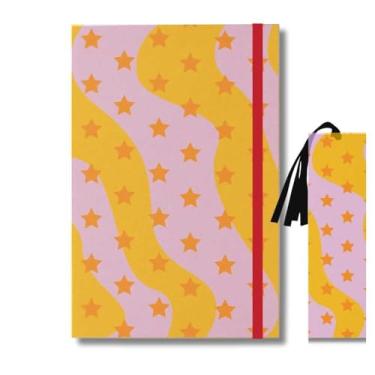 Imagem de Caderno Kraft A5-50 Folhas + Marcador de Página Groovy 09