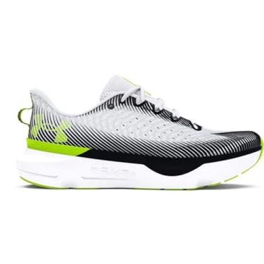 Imagem de Under Armour Tênis de corrida feminino Infinite 6, (104) Branco/Cinza Halo/Preto, 9