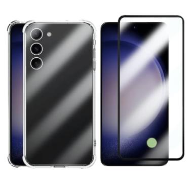 Imagem de Kit Capinha Capa Antiqueda Compatível com Samsung Galaxy S23 + Película de Vidro 3D