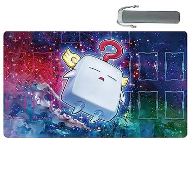 Imagem de Sabermaster ygo playmat Duel Mokey Mokey Tapete à deriva de borracha para cartão de jogos 60 x 35 cm