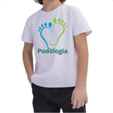 Imagem de Camiseta Infantil Podologia - Alearts, 4