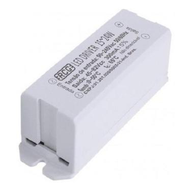 Imagem de Driver Led Reator Fonte Para Plafon 15w A 24w Bivolt Rcg