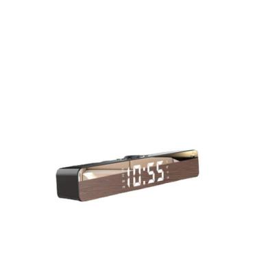 Imagem de Soundbar LED com Despertador - Funções Multimídia com Conexão com e se
