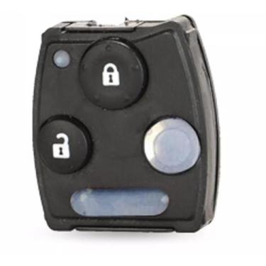 Imagem de Capa Botão Borracha Keypad Chave Hon Civic Fit City Cr-v 2 Botoes Sem 