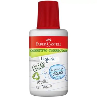 Imagem de Corretivo Líquido Escolar Eco 18ml Faber Castell