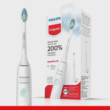 Imagem de Escova de dente elétrica philips colgate sonicpro 10 recarregável E bivolt