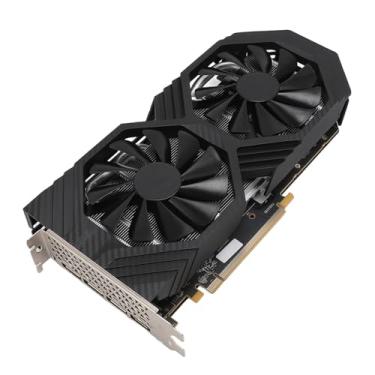 Imagem de Carta de Gráficos RX590 8GB, GDDR5 GPU de 256bits, 2 fã de Resfriamento PCIE 3.0 X16 Placa de Vídeo, Placa de Computação de Computadores Com 3 Dp, 1 Porta HDMI