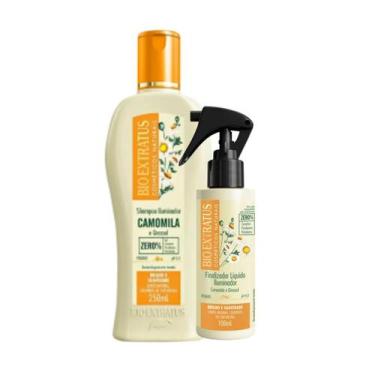 Imagem de Kit Bio Extratus Camomila & Girassol Shampoo 250ml + Finalizador Líqui