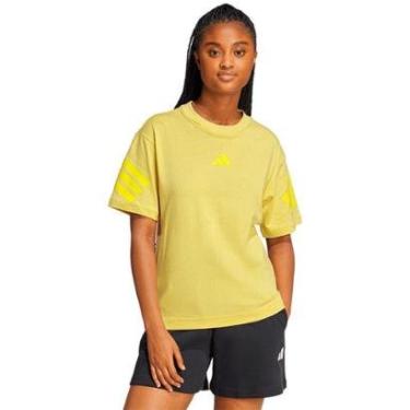 Imagem de Camiseta Adidas Future Icons 3 Listras Feminina-Feminino