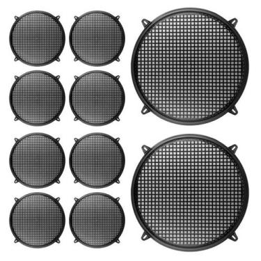 Imagem de Kit 10 Telas Alto Falante 15 Polegadas Plástica Com Garra - PERMAK