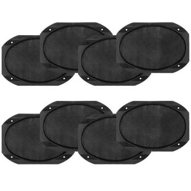 Imagem de Kit 8 Telas Alto Falante 6x9 Polegadas Sem Friso Com Forro - PERMAK