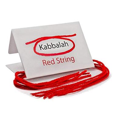 Imagem de Pulseira Kabbalah original com cordão vermelho de 30,48 cm – Pacote com 5 – Proteção contra o mal e o infortúnio, 100% algodão tecido autêntico da Rachel 's Tomb, Israel. Inclui as