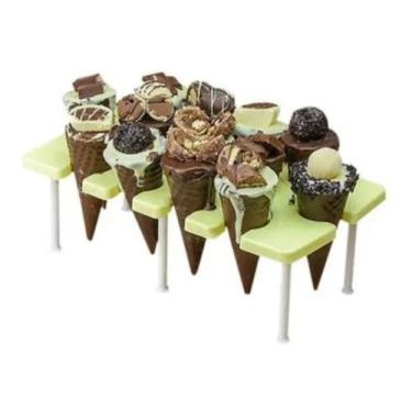 Imagem de Suporte Para Cone E Casquinhas C/ Pega Cone Bluestar
