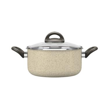 Imagem de Caçarola Com Tampa Brinox Antiaderente 20 Cm 2,65 L Antiaderente Mineral Resist Ceramic...