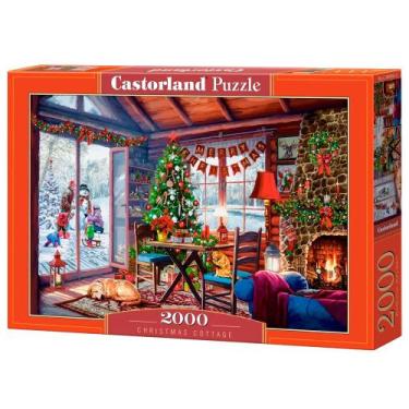 Imagem de Puzzle 2000 Peças Cabana de Natal - Castorland Importado 2009622