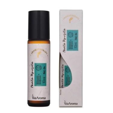 Imagem de Óleo Essencial Menta Piperita Roll-On, 10ml Via Aroma