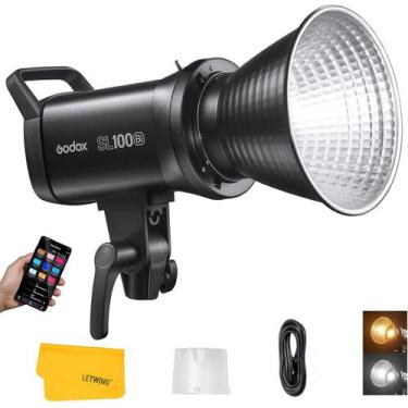 Imagem de Luz de vídeo LED Godox SL100bi bicolor 2800-6500K 100W